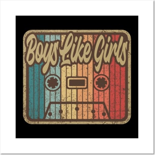 Boys Like Girls Vintage Cassette Posters and Art